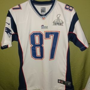 Lg patriots Nike NFL Gronkowski jersey